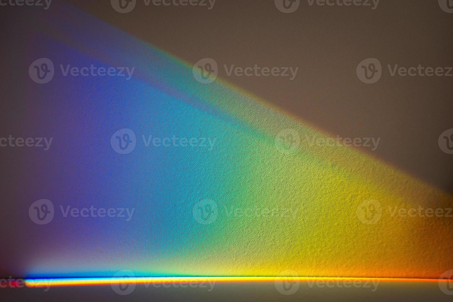 ein Regenbogenhintergrund für Produkte und Overlays foto