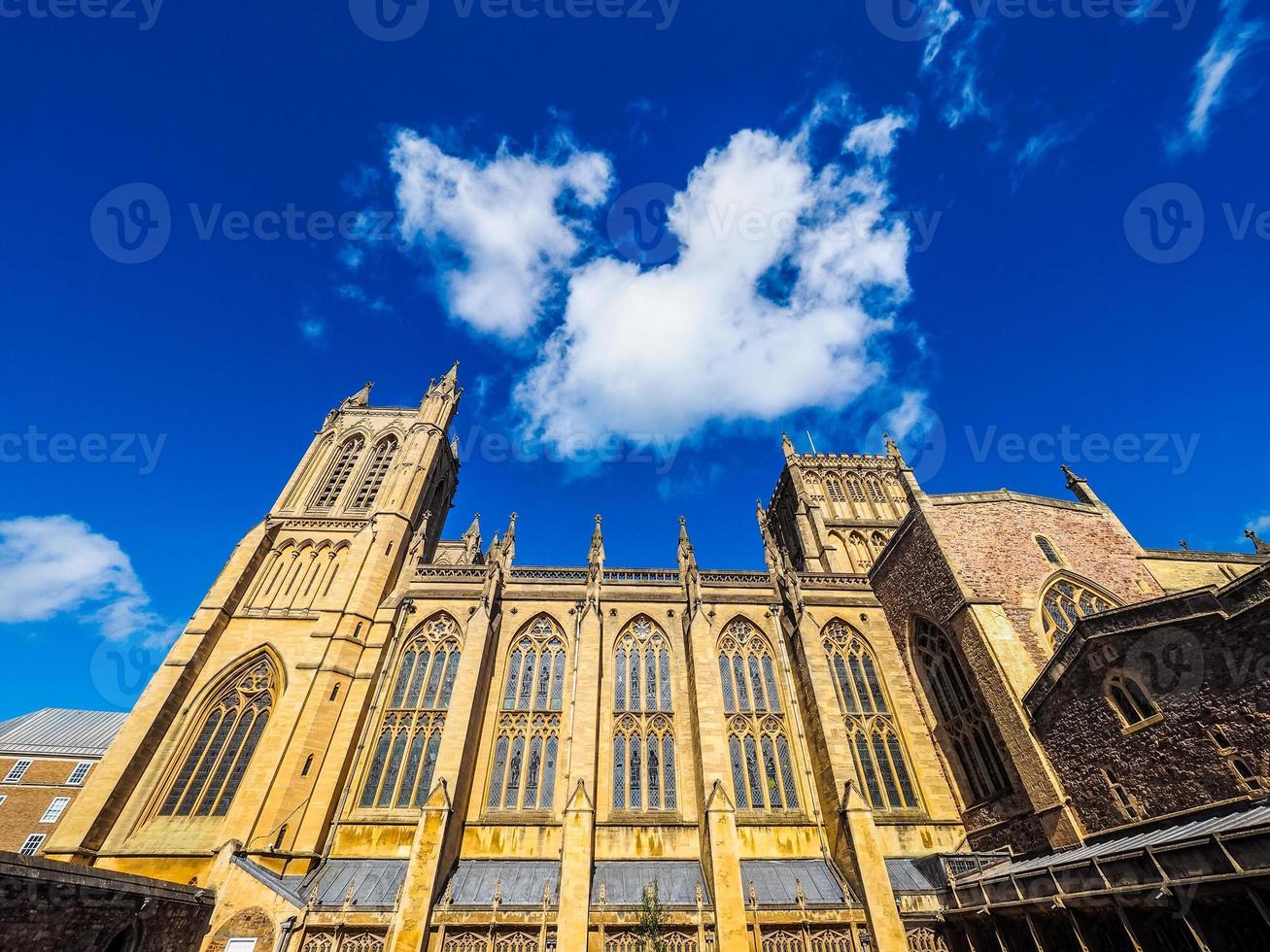 hdr bristol kathedrale in bristol foto