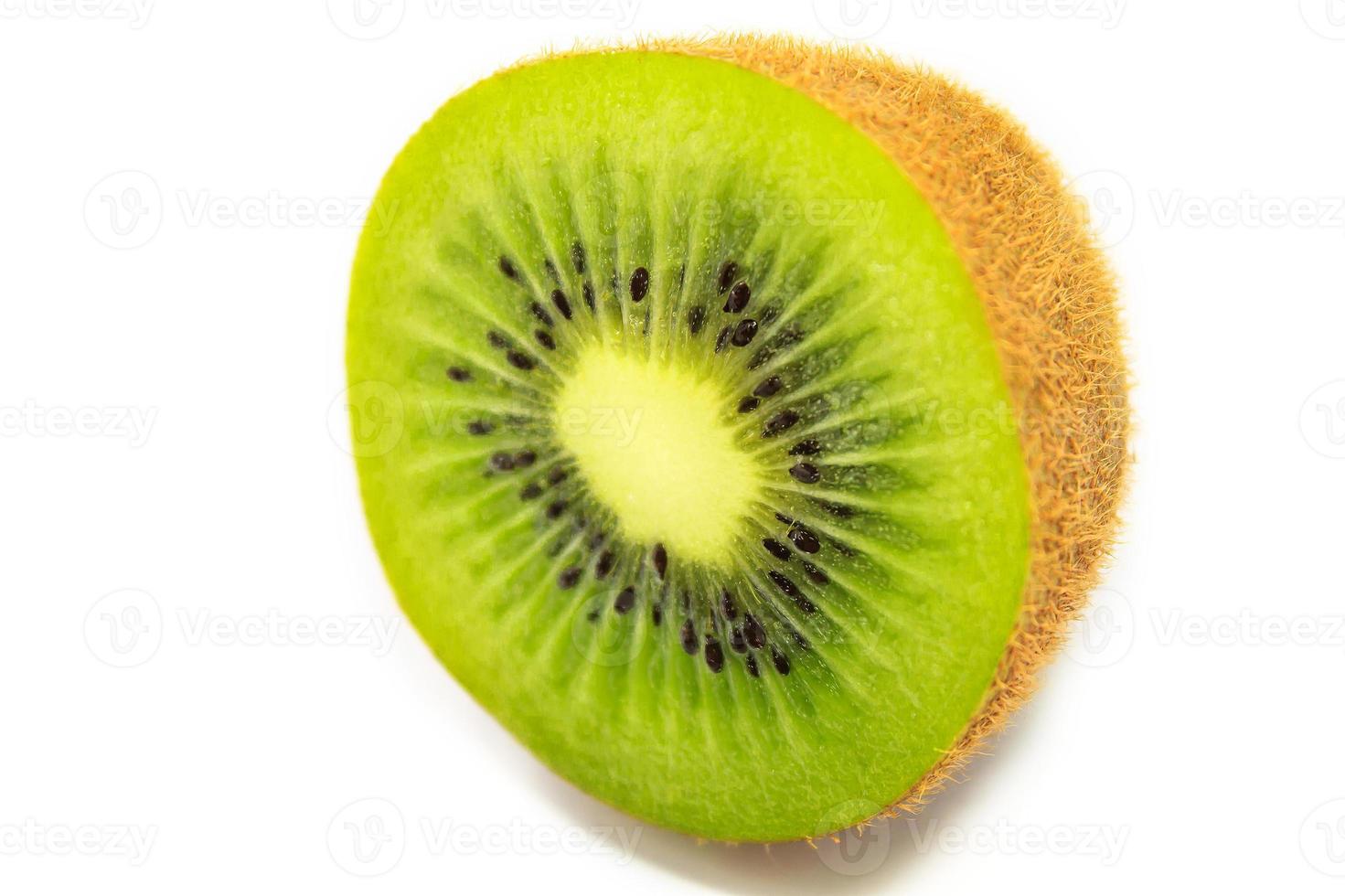 Kiwi lokalisiert auf weißem Hintergrund foto