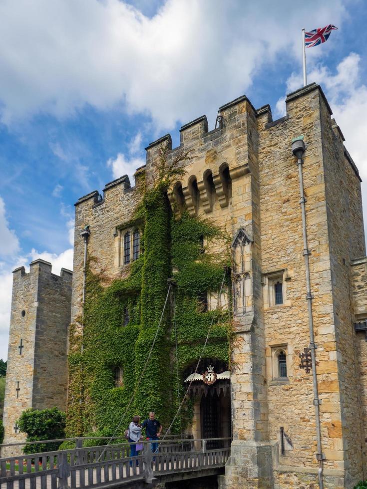 hever, kent, uk, 2016. blick auf hever castle foto