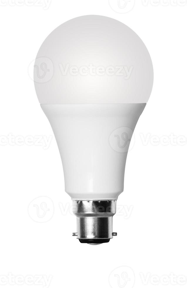 Isolierte LED-Lampe mit Bajonettanschluss für Lampen im britischen Stil foto