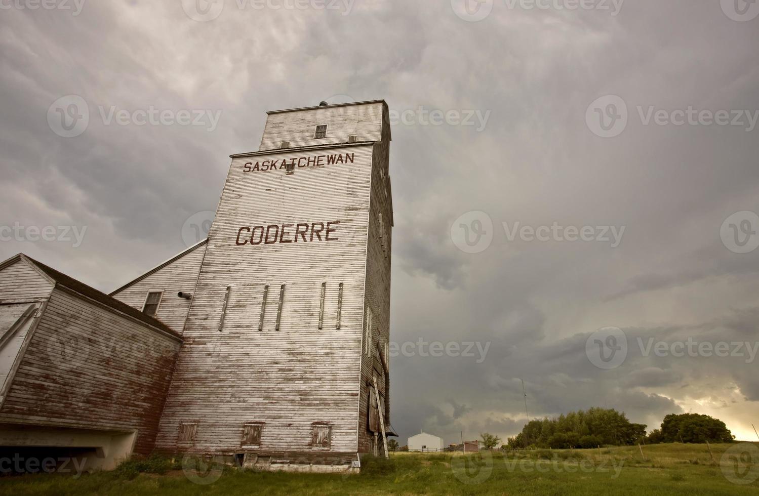 Bewölkter Tag in Saskatchewan foto