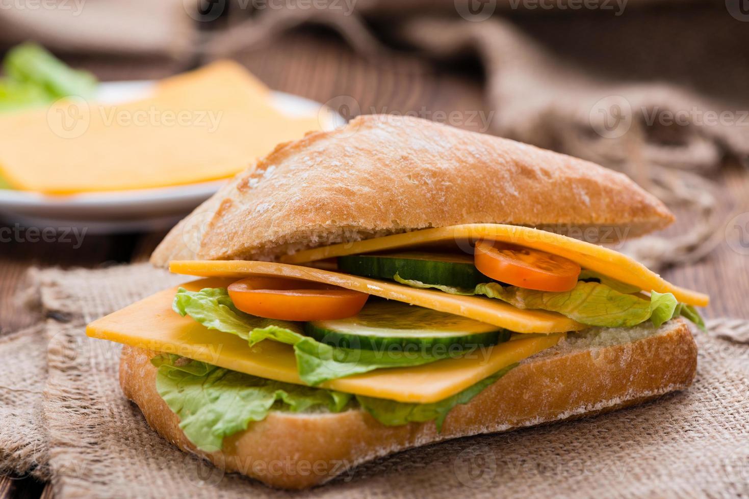 Cheddar-Sandwich foto