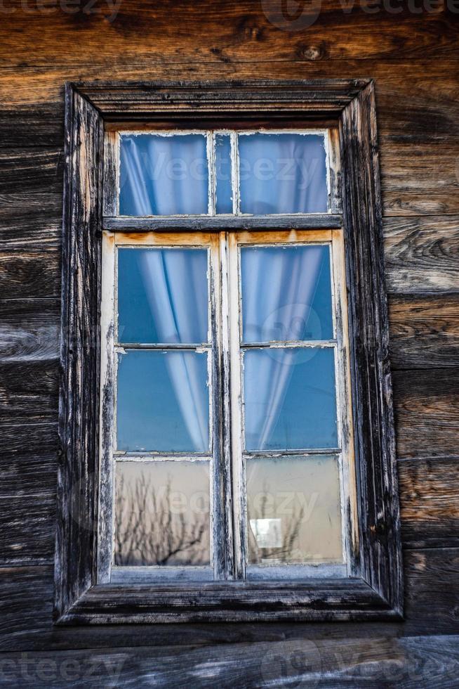 Fenster im alten Haus foto