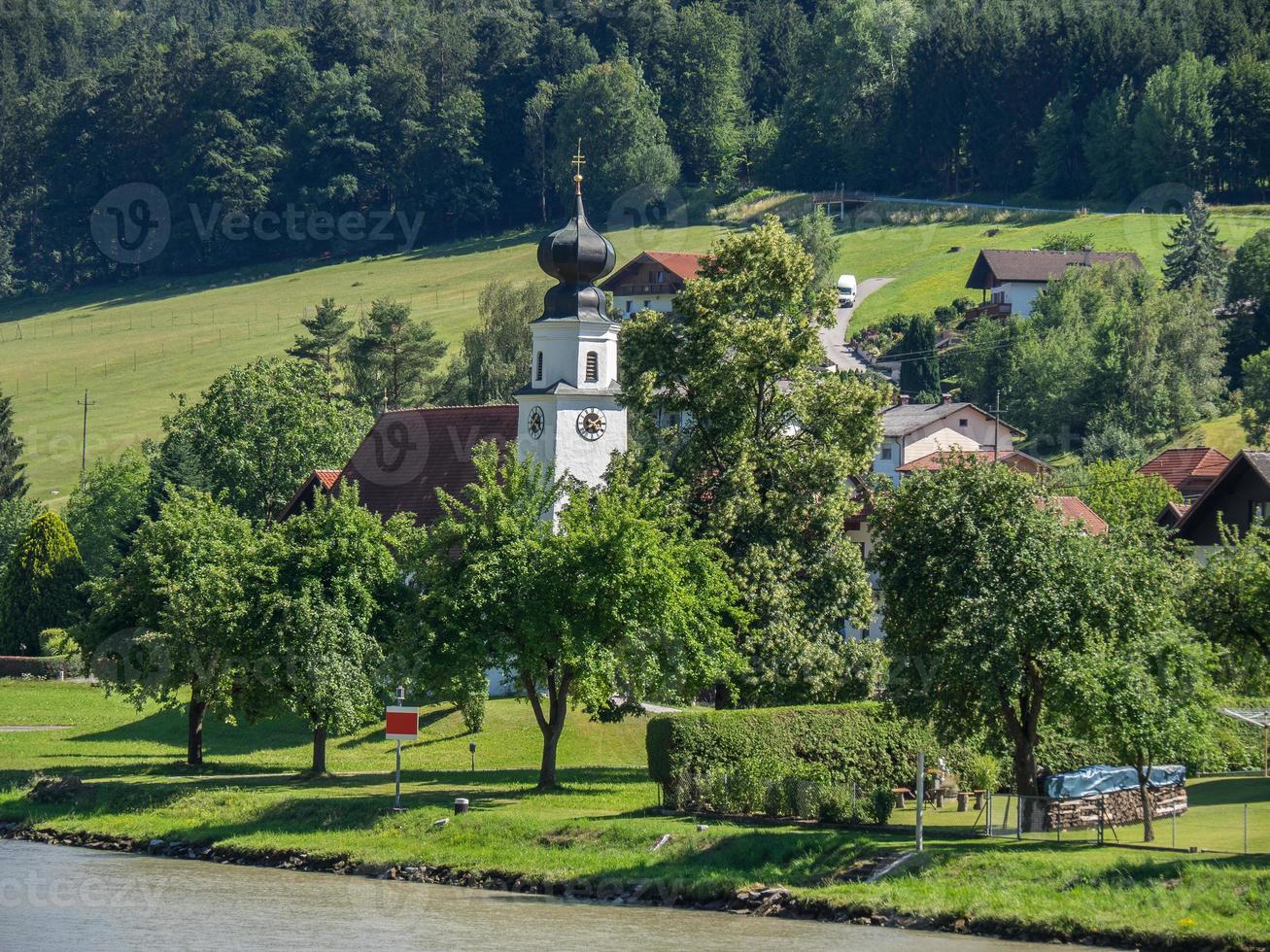 an der donau in österreich foto