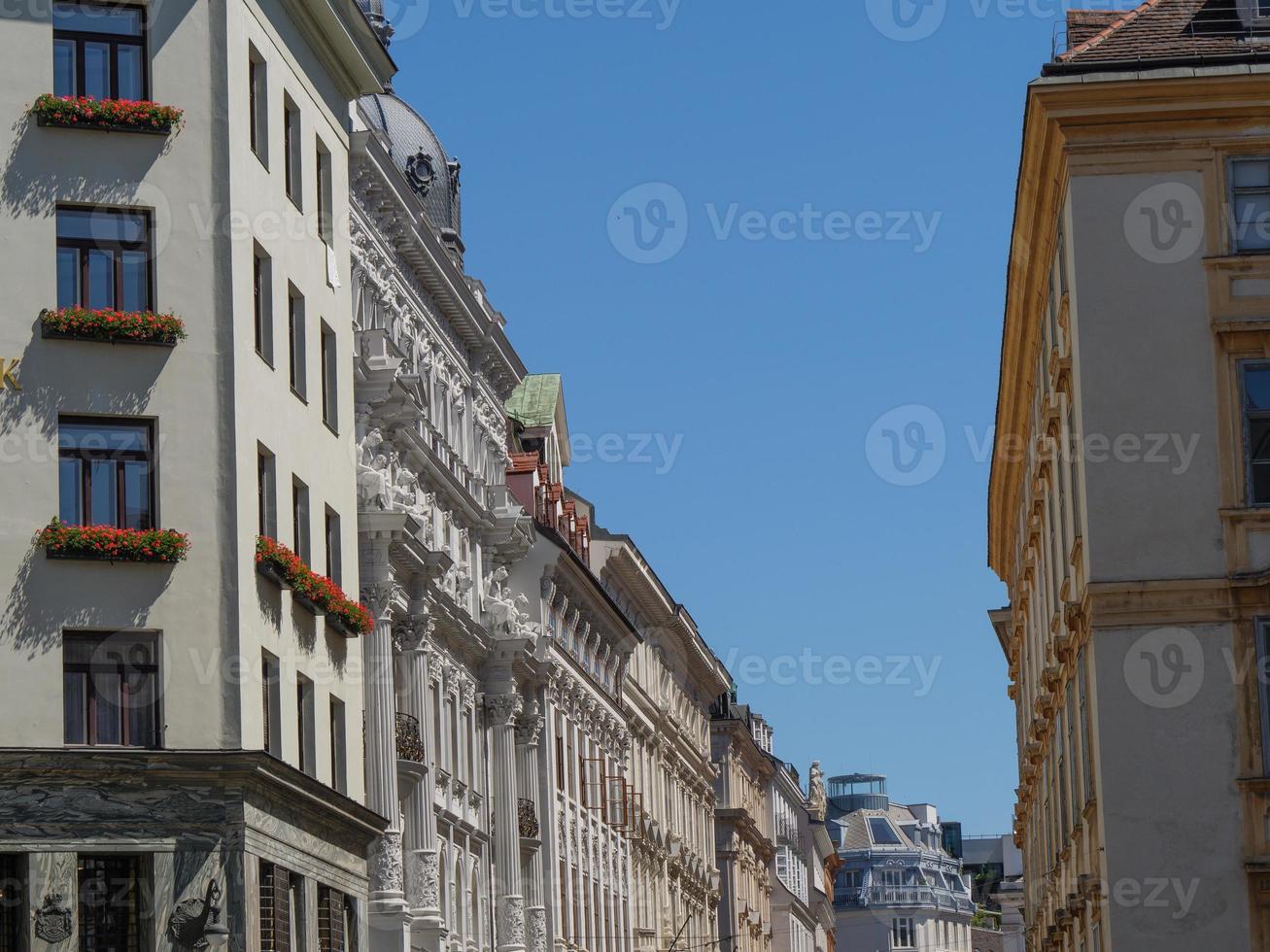 die Stadt Wien in Österreich foto