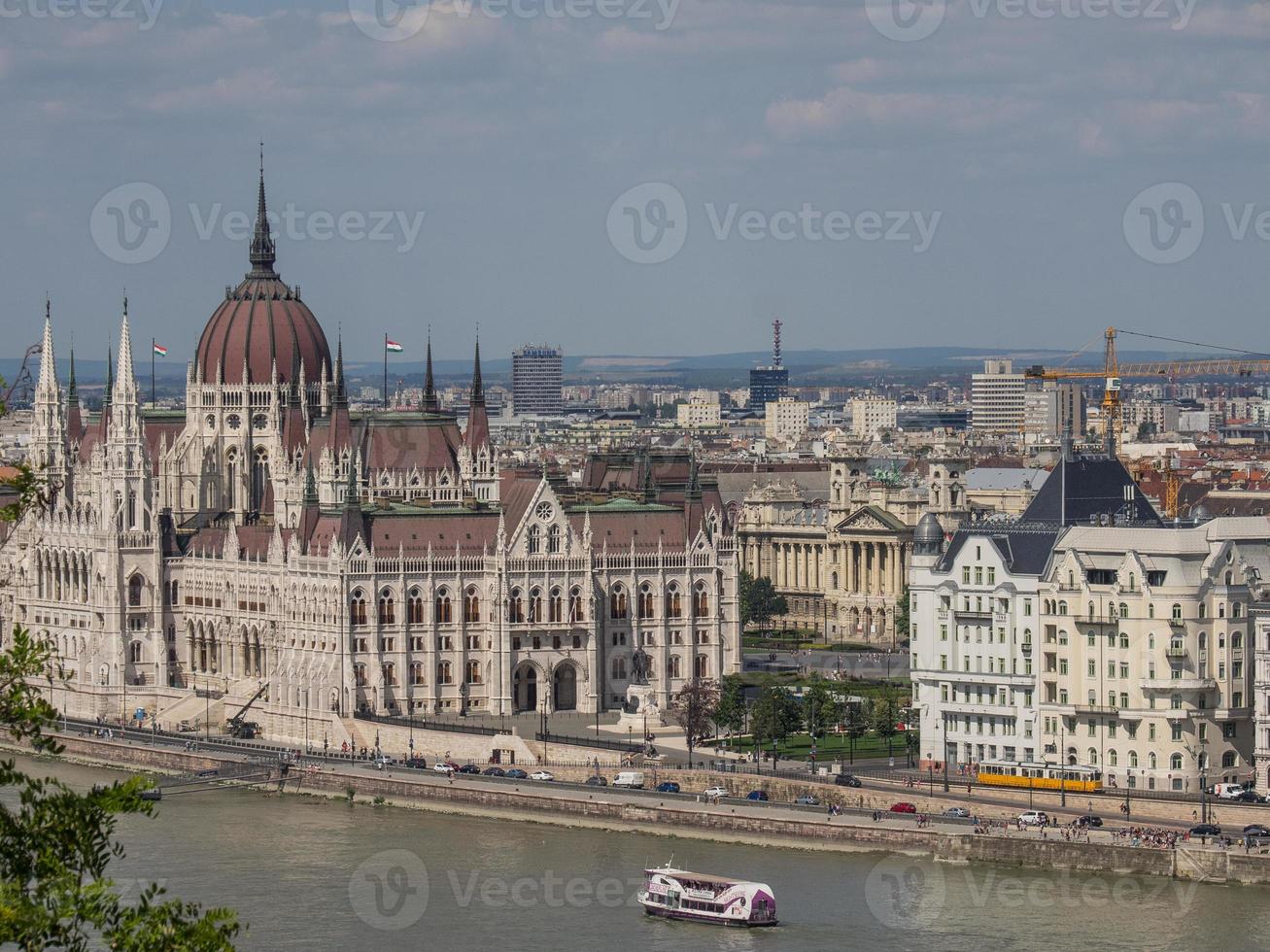 Budapest an der Donau foto