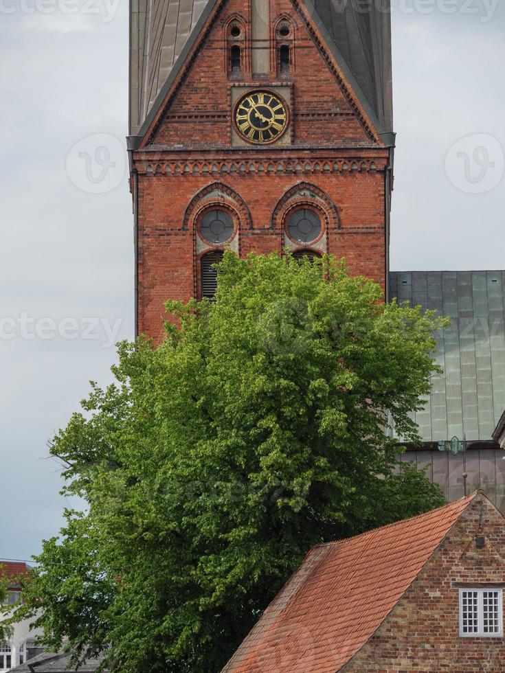 flensburg stadt in deutschland foto