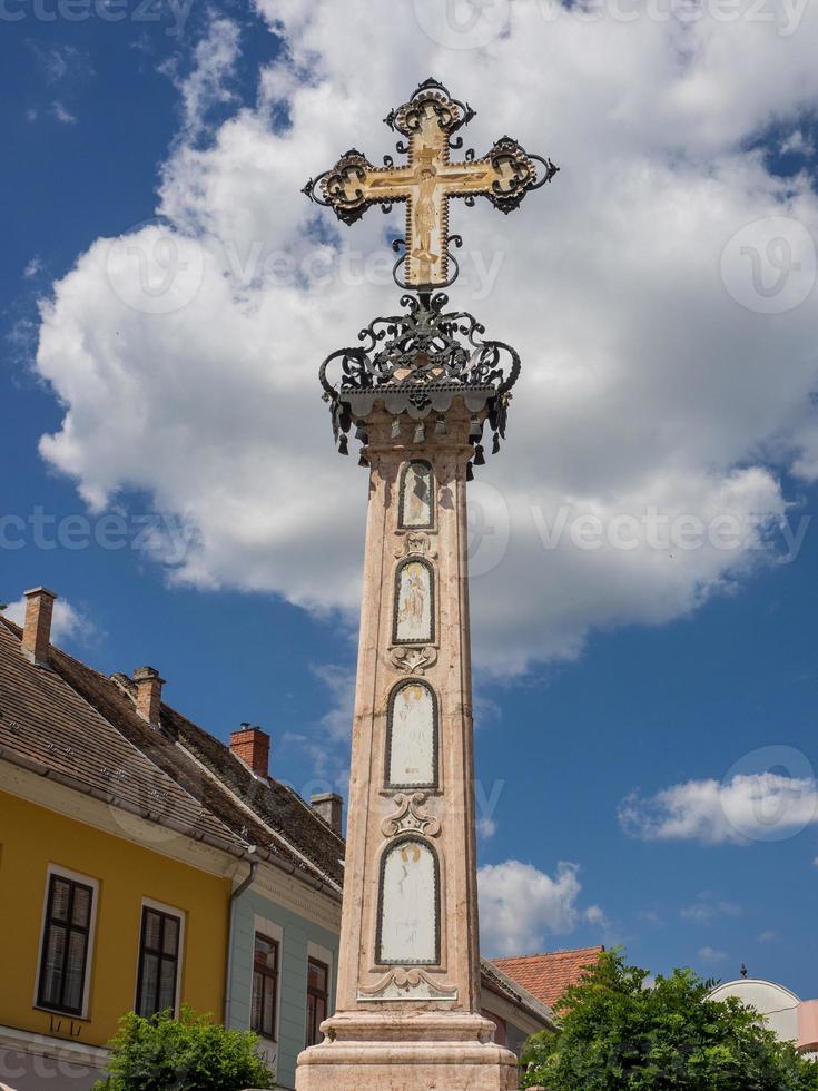 die stadt szentendere in ungarn foto