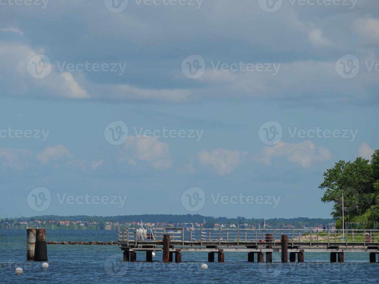 der strand von sandwig an der ostsee foto