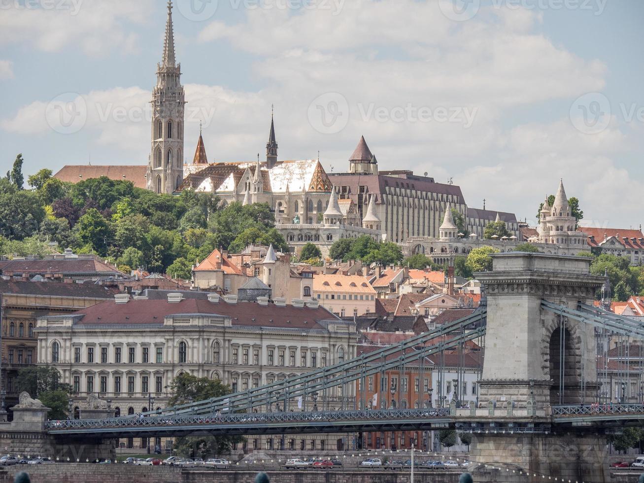 Budapest an der Donau foto