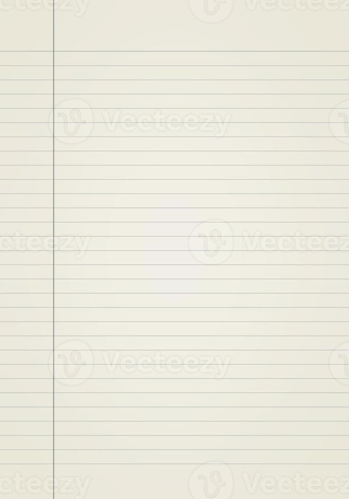 weißes papierblatt mit linienmusterhintergrund. foto