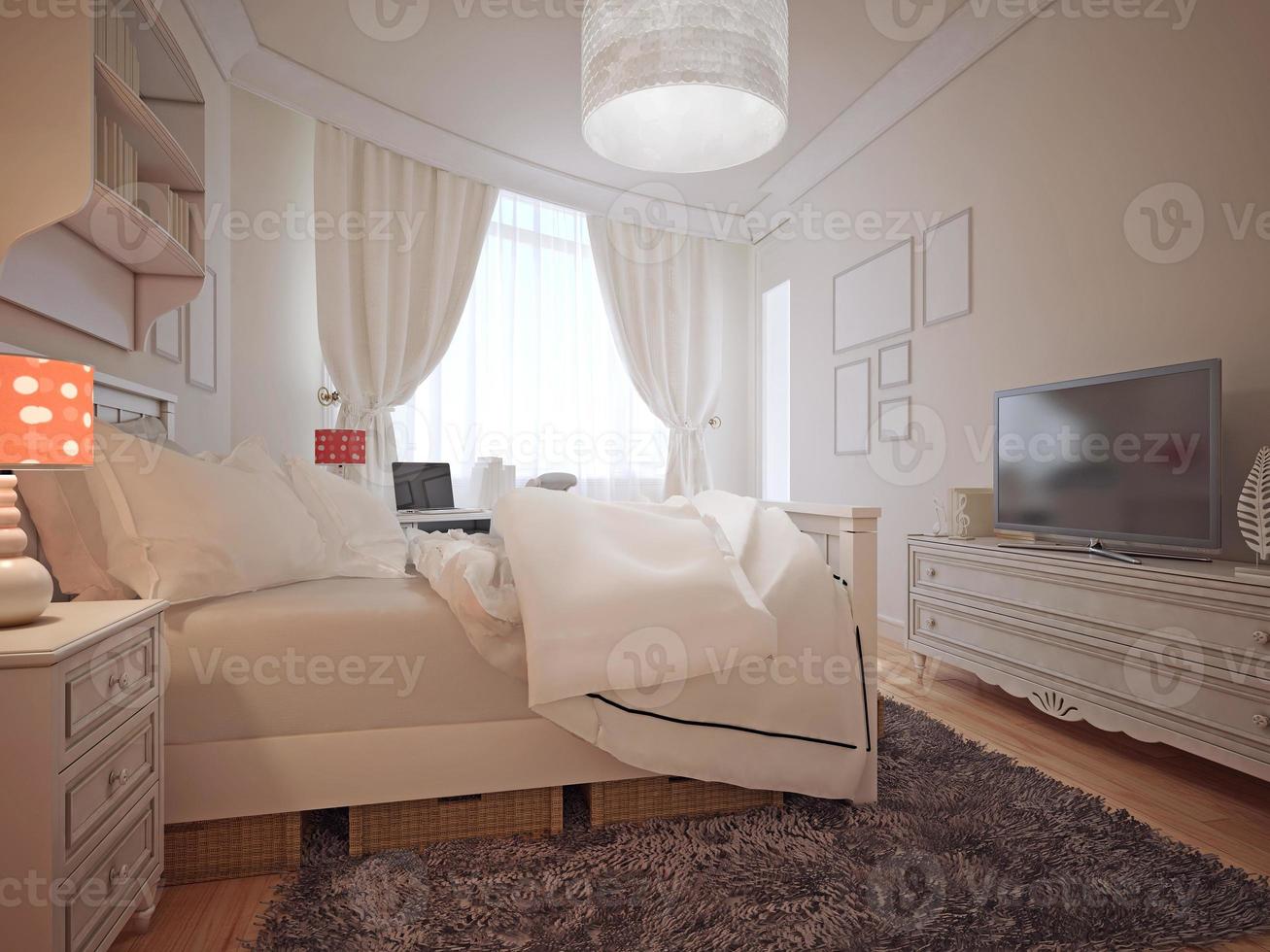 Luxus Schlafzimmer mediterranen Stil foto