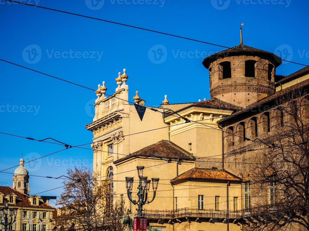 HDR-Palazzo Madama in Turin foto