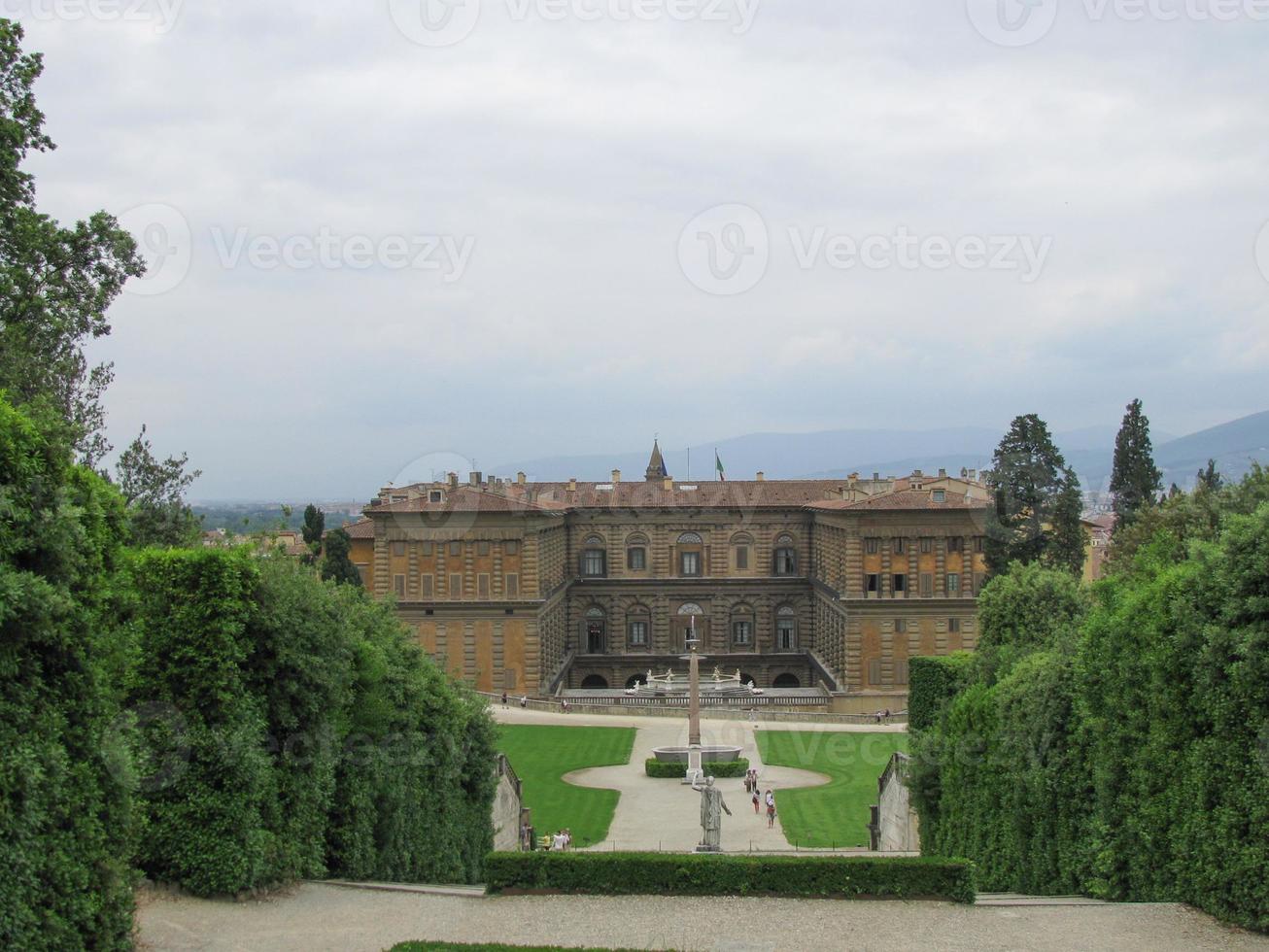 Blick auf die Stadt Florenz in Italien foto