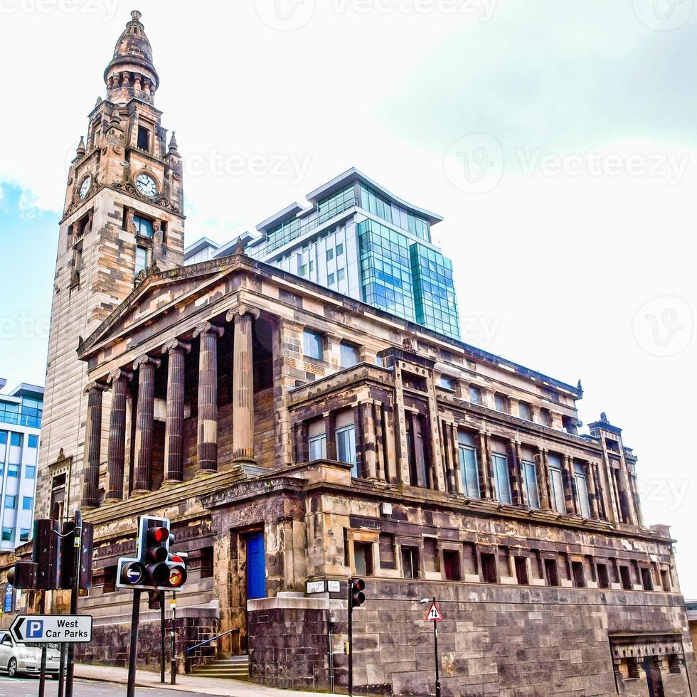 hdr glasgow freie kirche foto