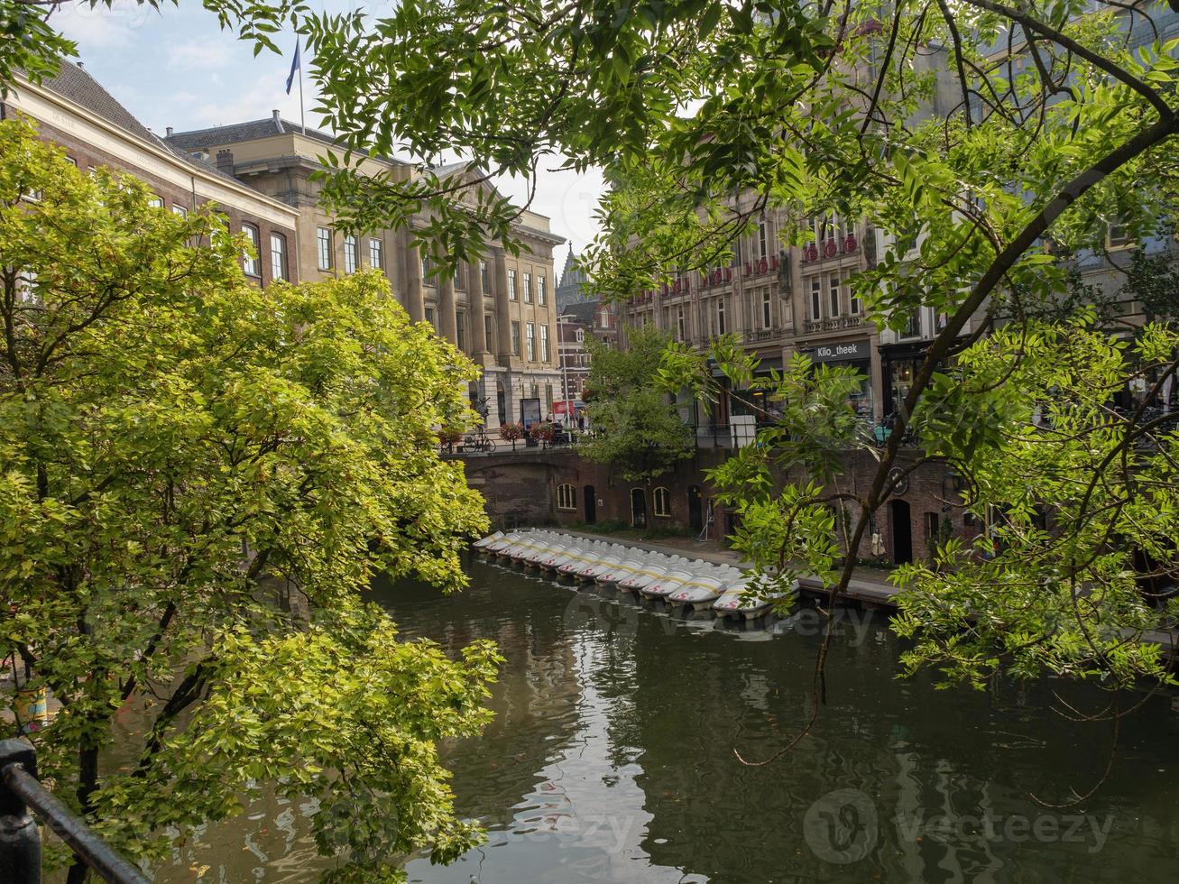 die Stadt Utrecht in den Niederlanden foto