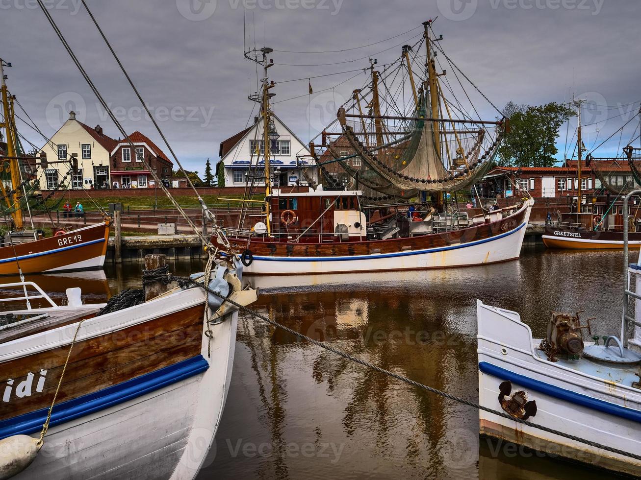 Greetsiel an der Nordsee foto