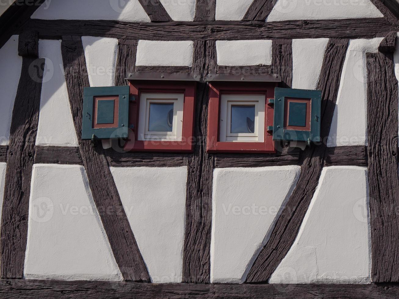 die kleine stadt kandel in der deutschen pfalz foto