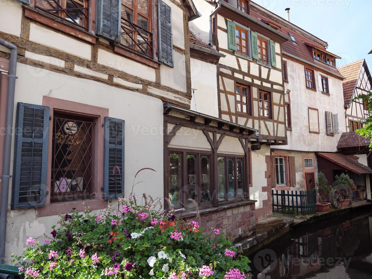 die stadt weißenburg in frankreich foto