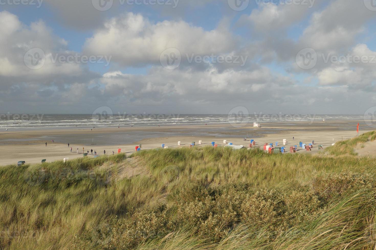 die insel juist in der nordsee foto