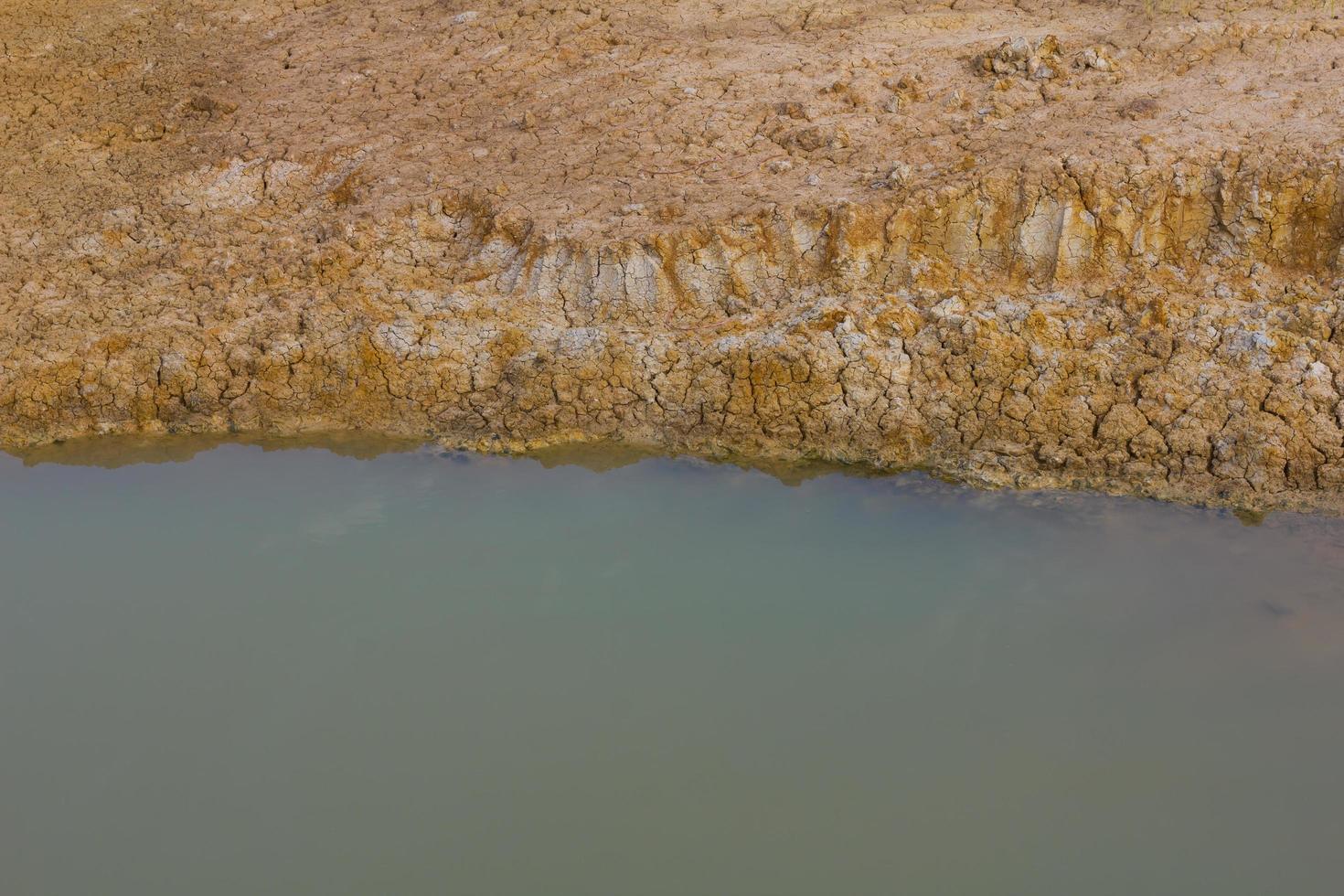 oberirdisches Bodenwasser foto