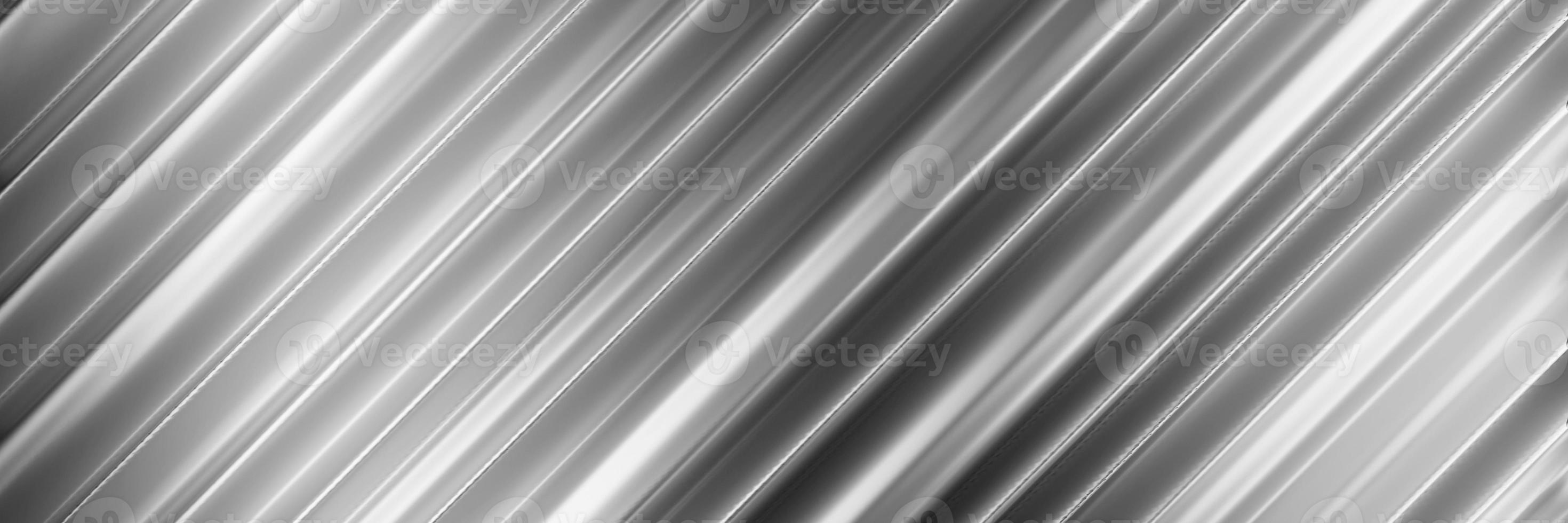 silberner Metallhintergrund. gebürstete metallische Textur. 3D-Rendering foto