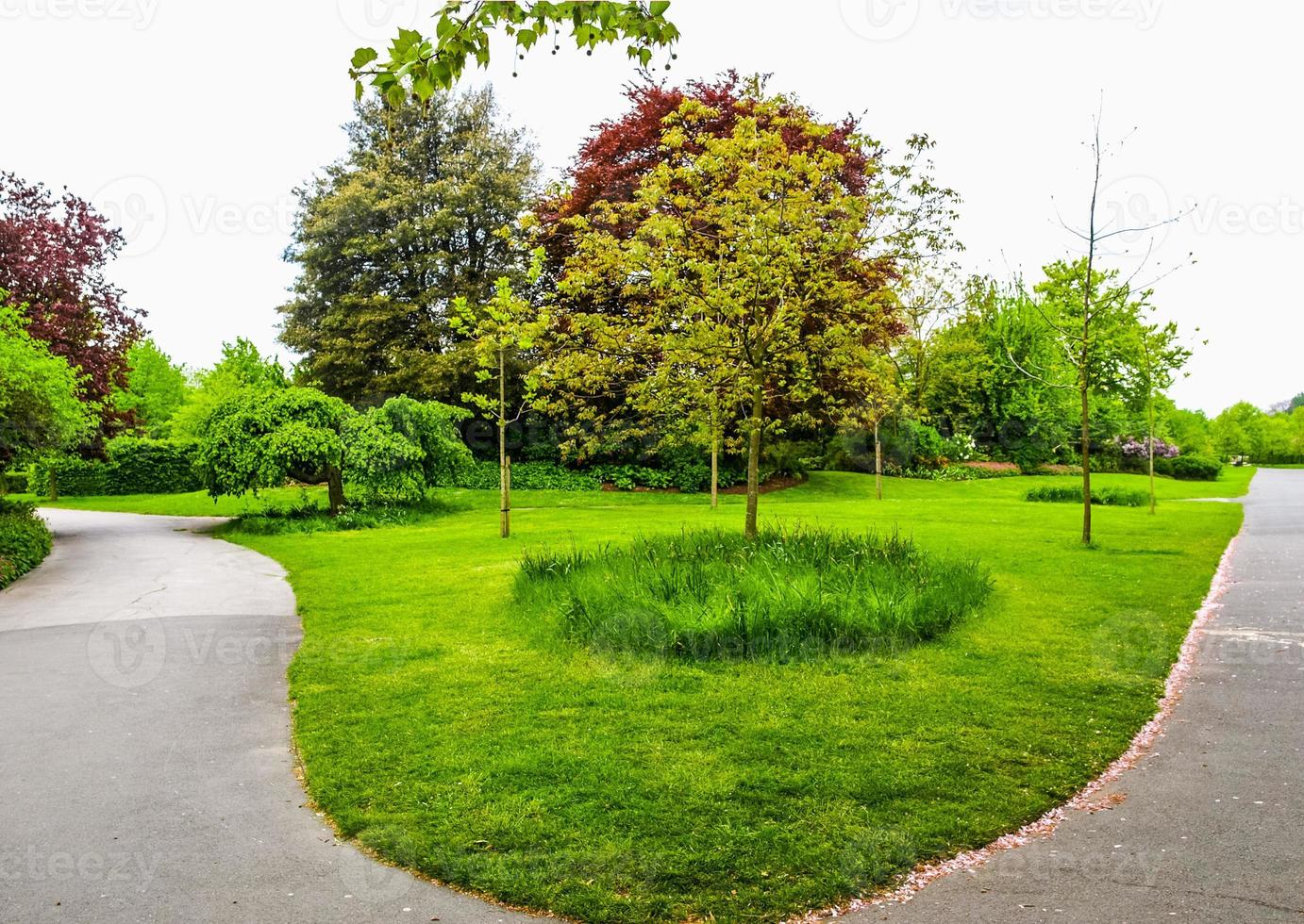 HDR-Stadtpark in London foto