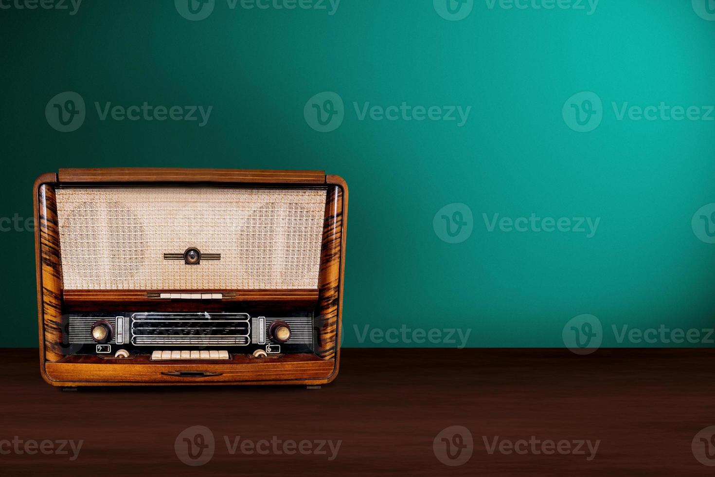 Vintage altes Radio foto