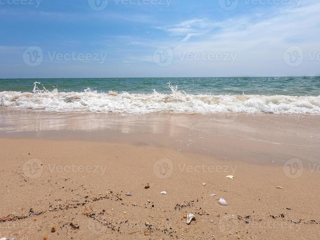 Himmel, Meer und Sand foto