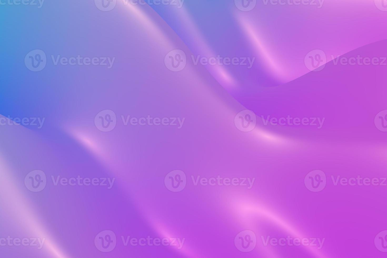 violette Bewegung glatte Abbildung. leuchtender Kunststoffhintergrund. fließende gewellte tapete 3d rendern foto