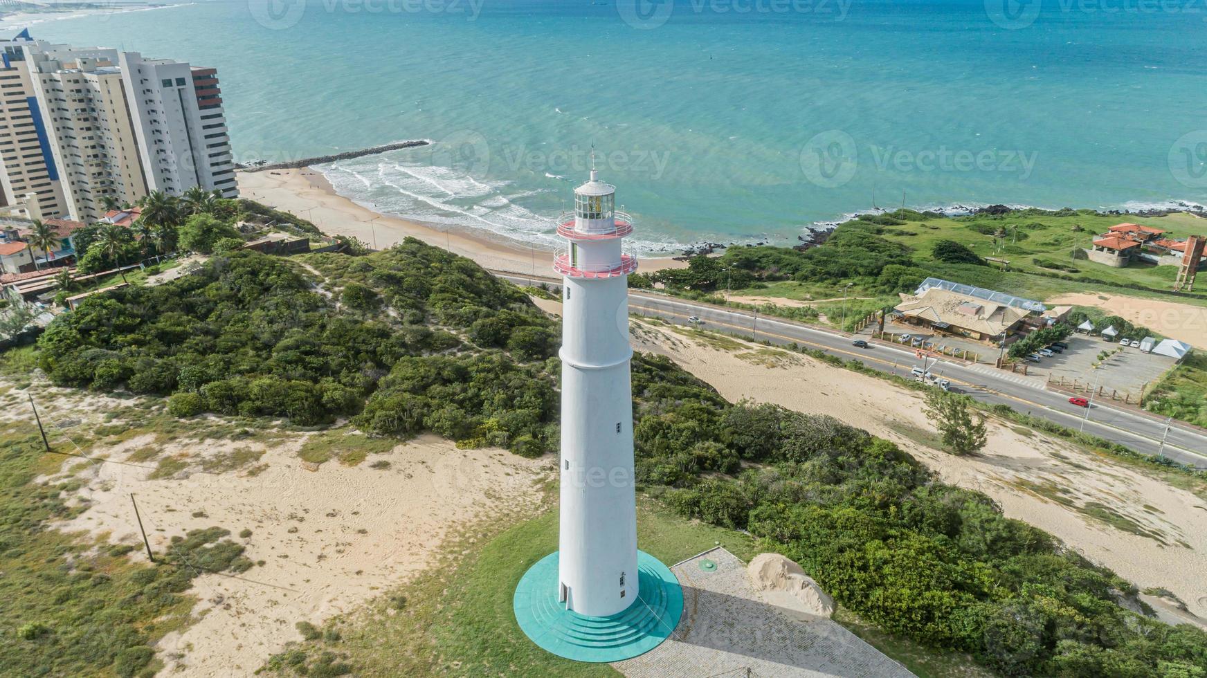 Blick auf den Leuchtturm foto