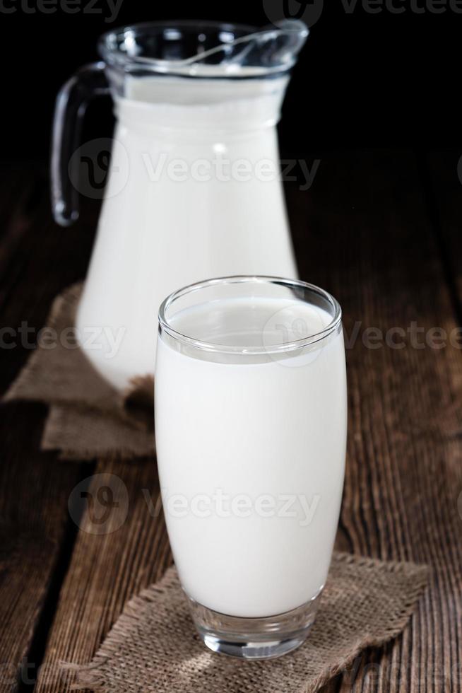Ein Glas Milch foto