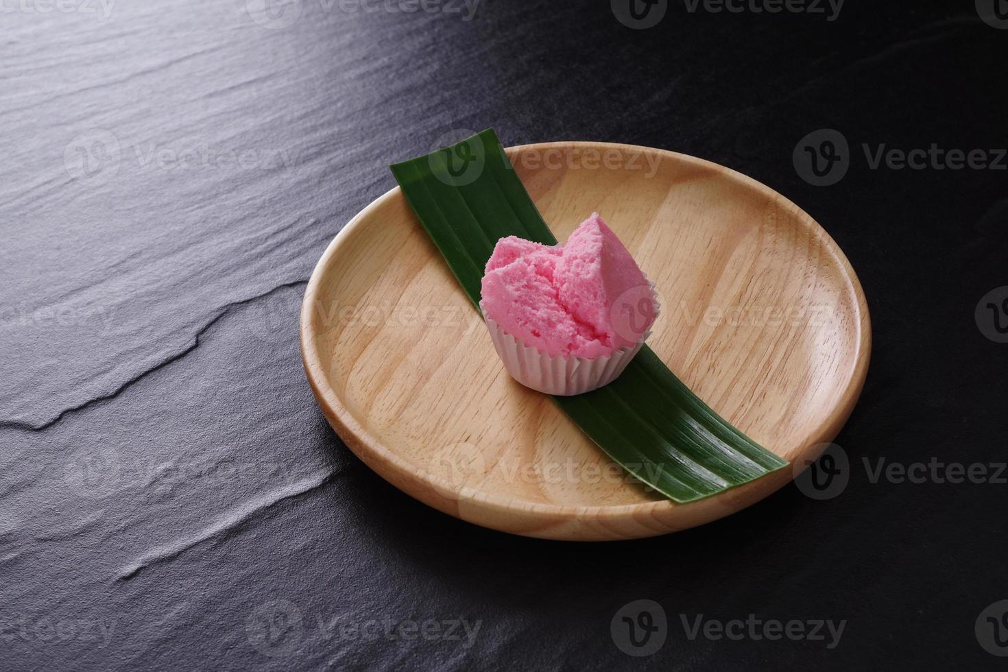 gedämpftes Cupcake-Rezept nach thailändischer Art foto