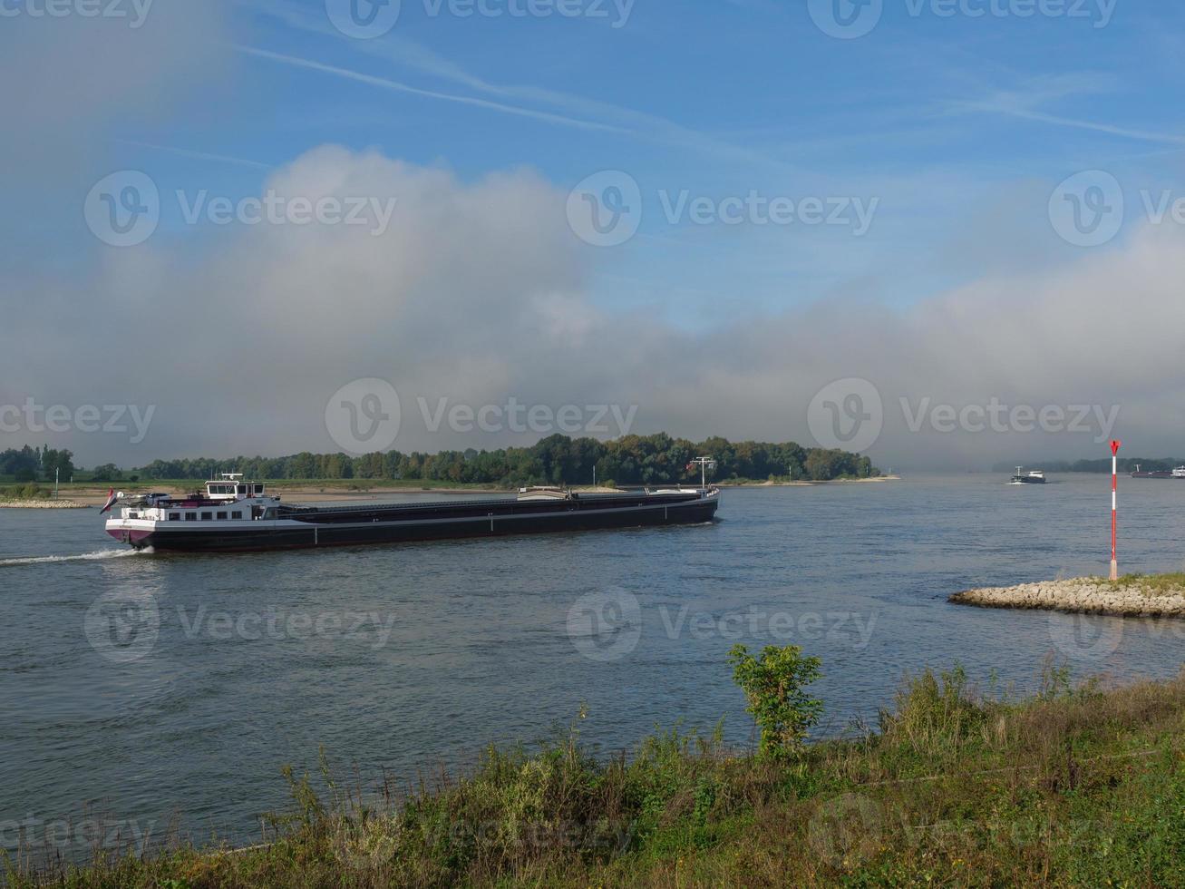 Der Rhein in Deutschland foto