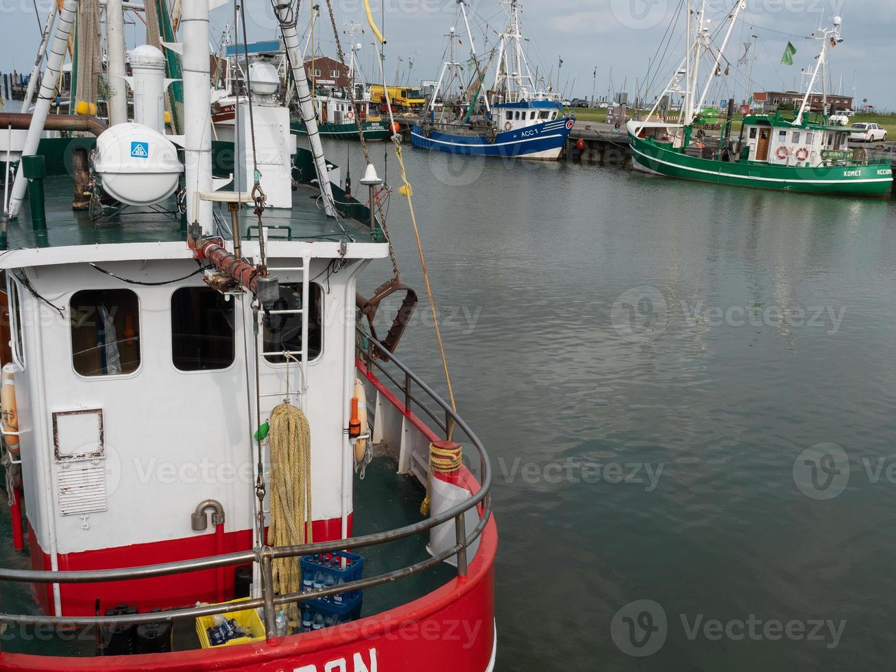 Dornumersiel an der deutschen Nordseeküste foto