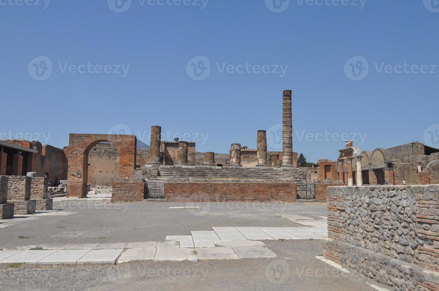 pompeji archäologische stätte in pompeji foto