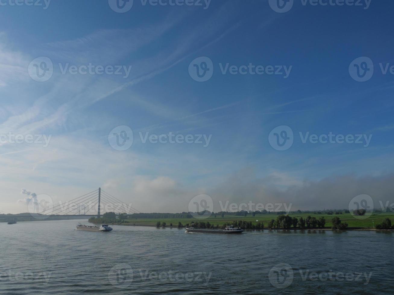 Der Rhein in Deutschland foto