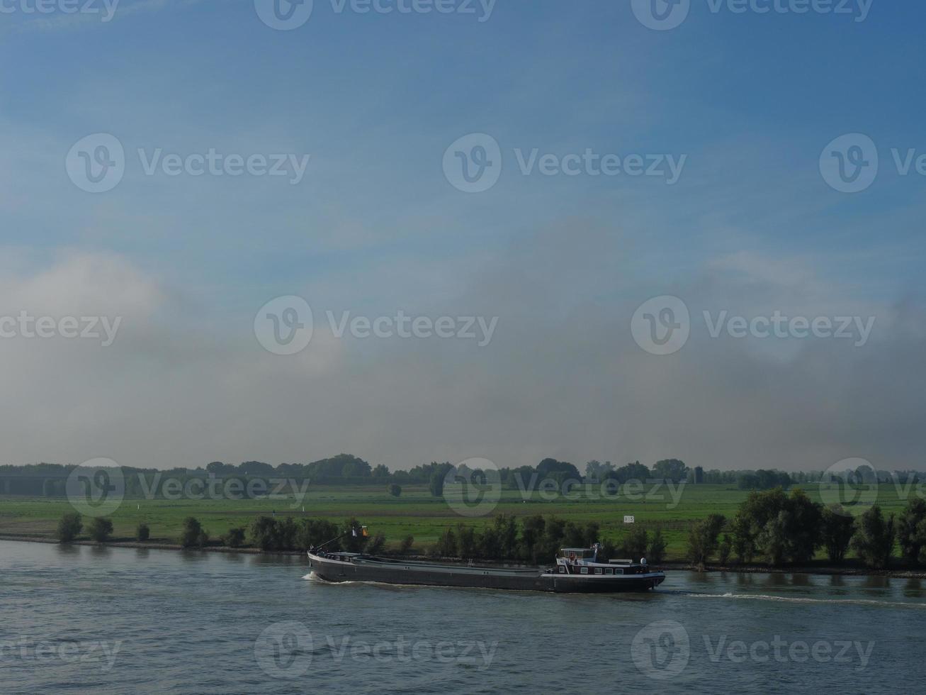 Der Rhein in Deutschland foto