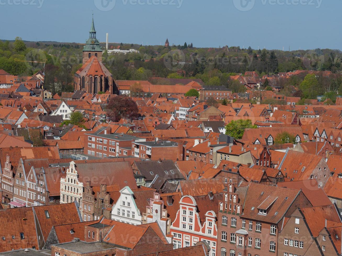Stadt Lüneburg in Deutschland foto