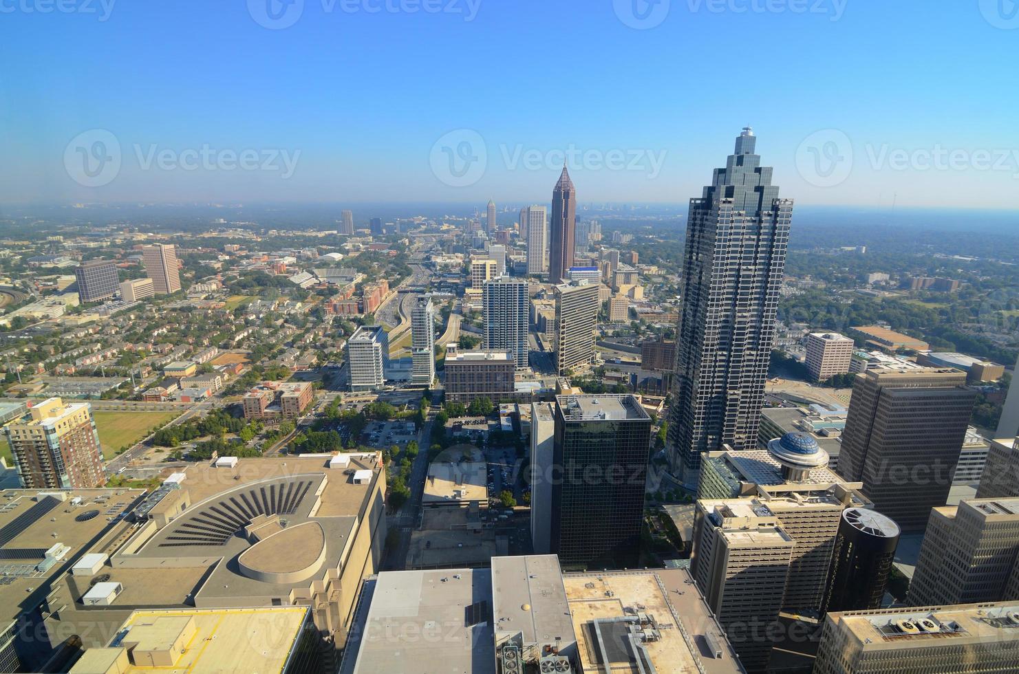 Atlanta Luftaufnahme foto