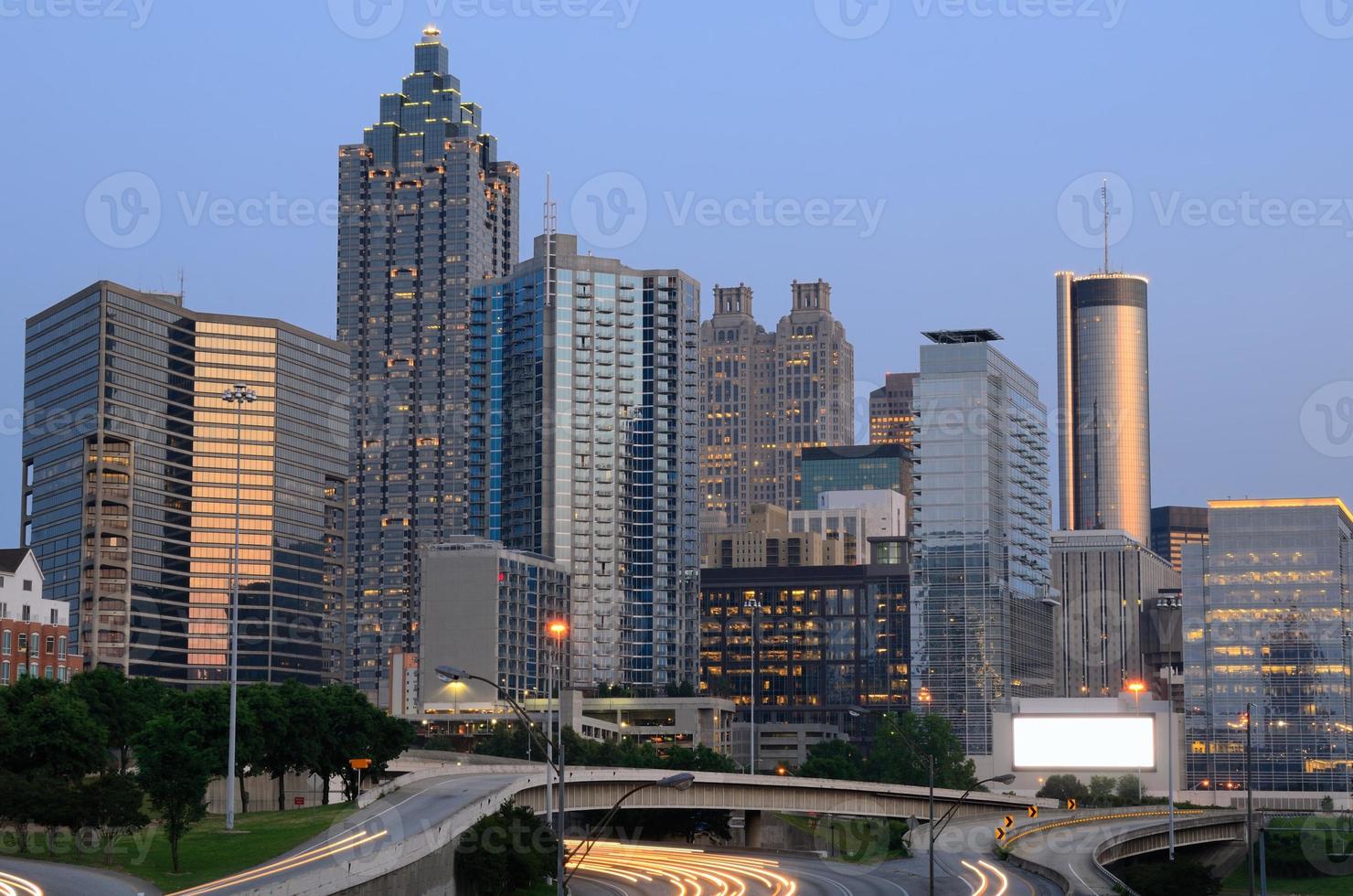 Innenstadt von Atlanta, Georgia foto