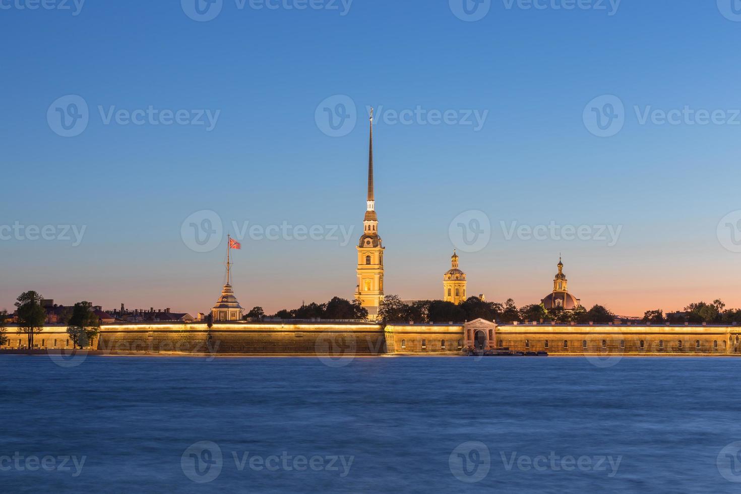 Peter und Paul Festung in St. Petersburg, Russland foto