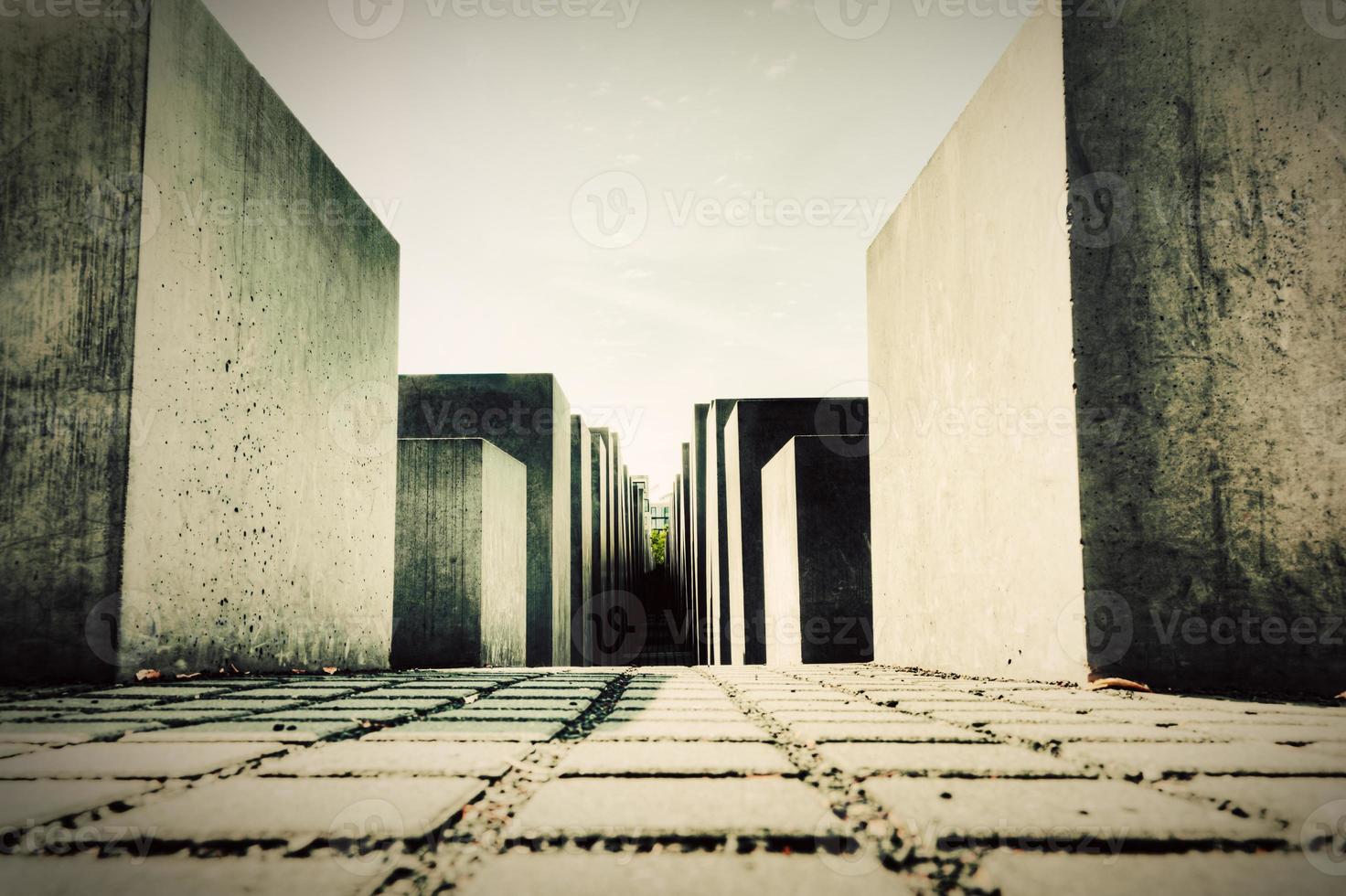 das Holocaust-Mahnmal, Berlin, Deutschland foto