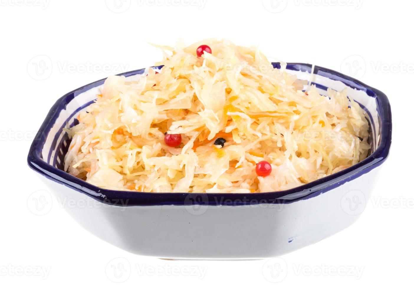 Sauerkraut - russisches Nationalgericht foto