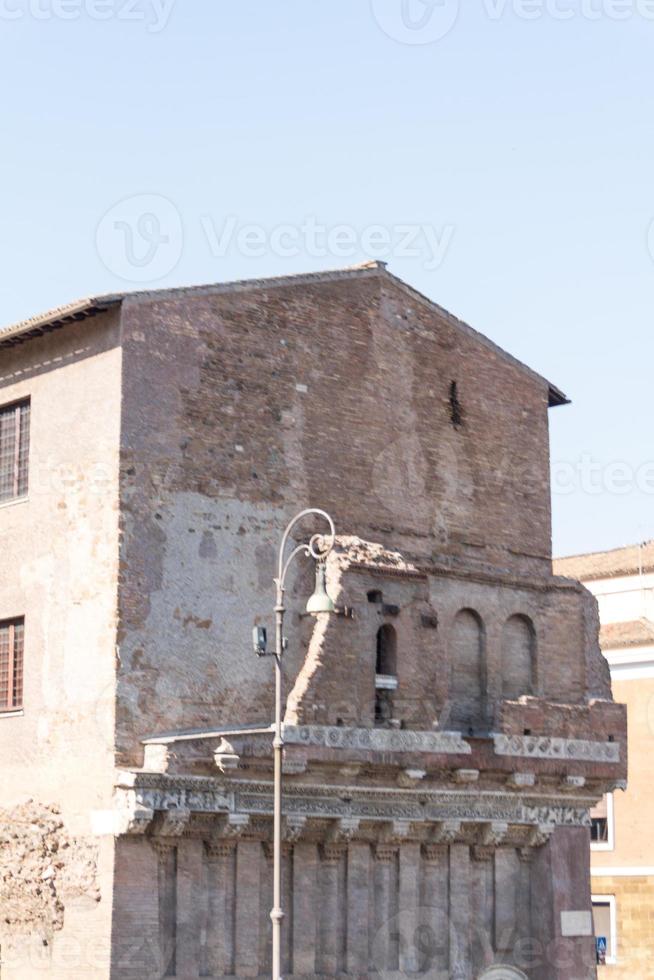 große Kirche im Zentrum von Rom, Italien. foto