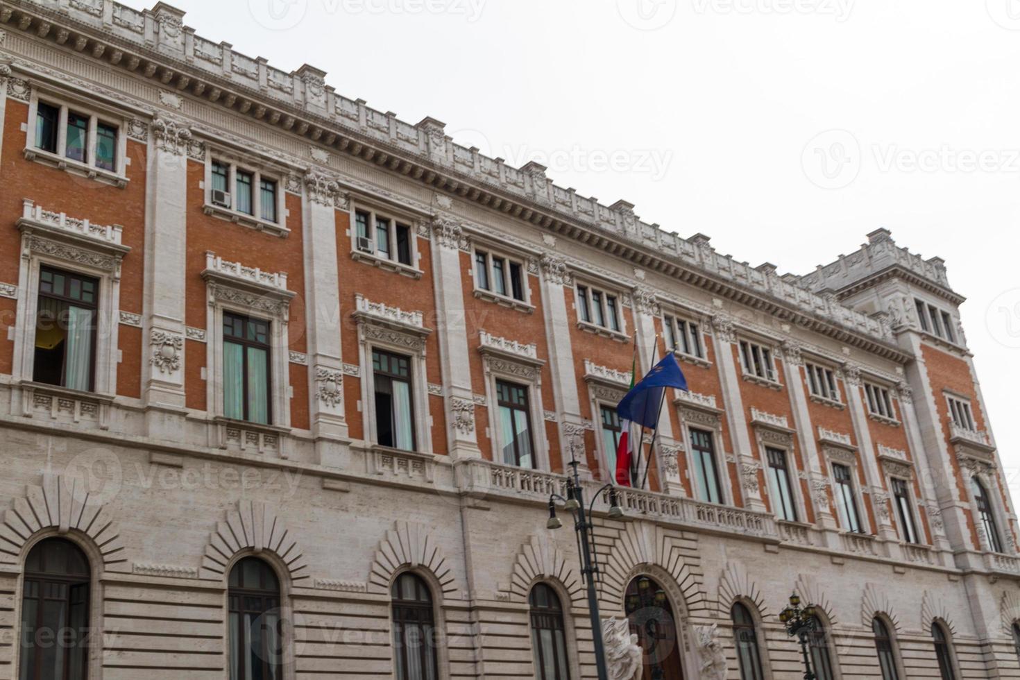 Rom, Italien. typische architektonische Details der Altstadt foto