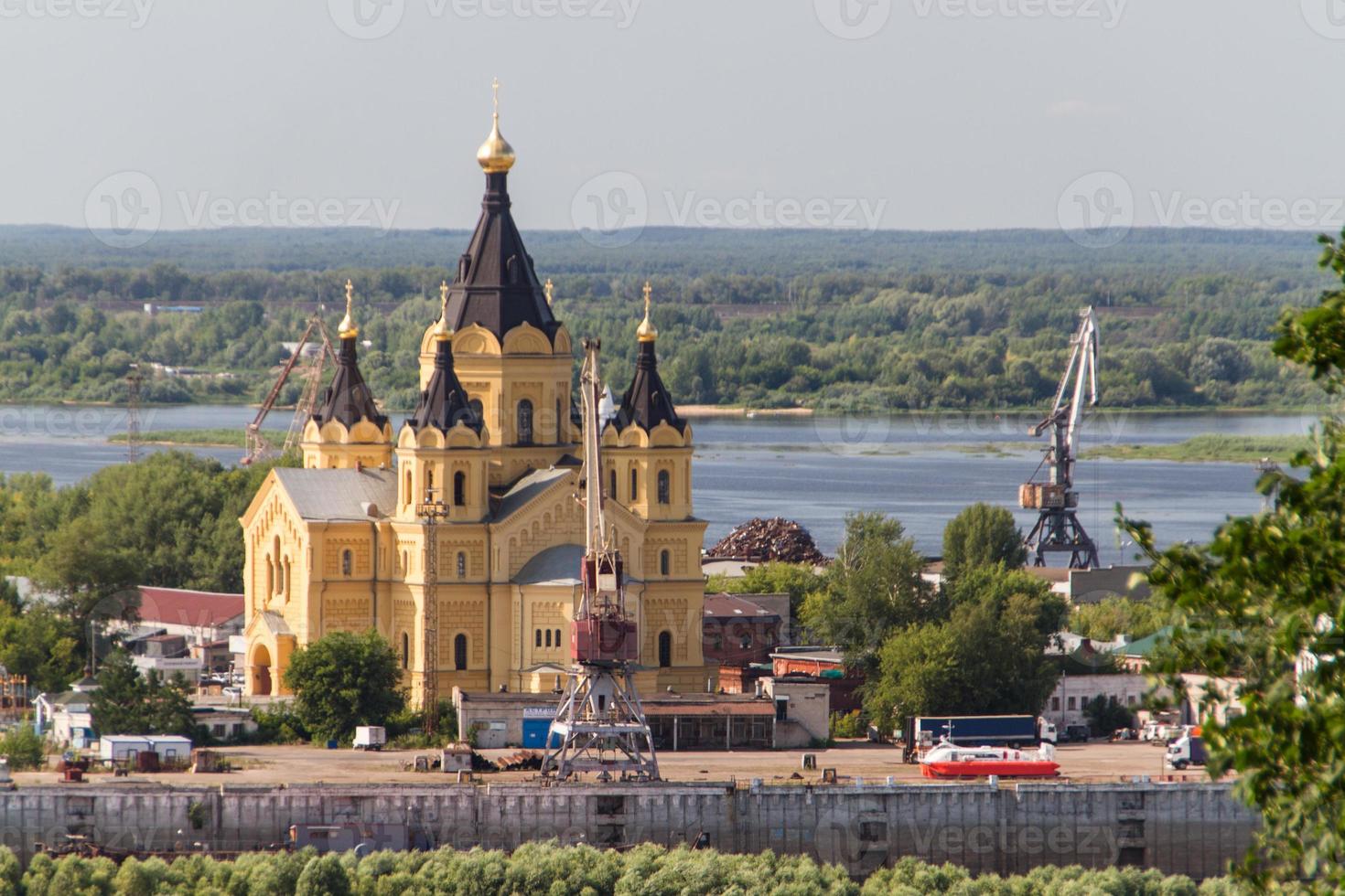 kathedrale von st. Alexander Newski. Nischni Nowgorod, Russland foto