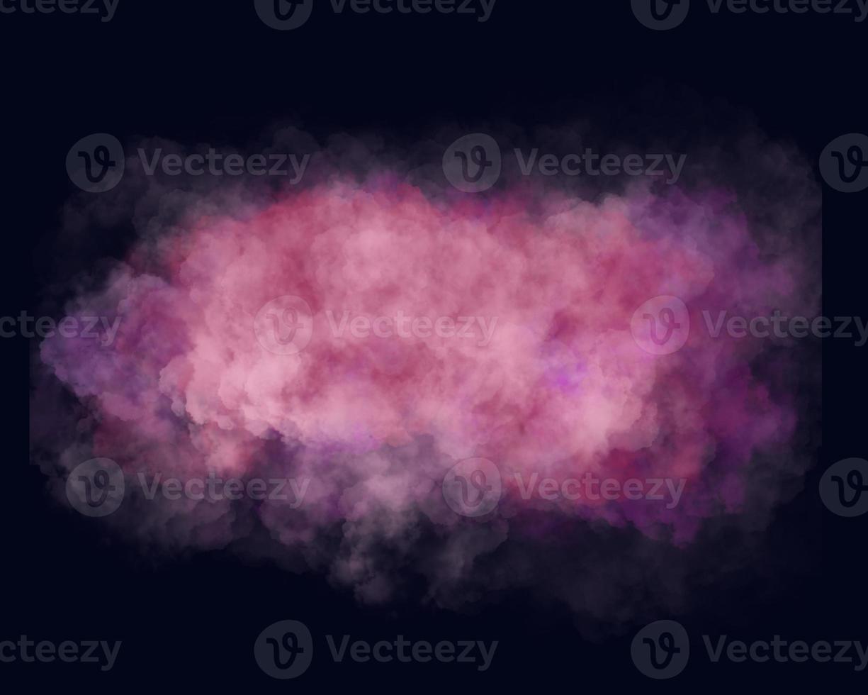 Rosafarbener Dunst Aquarellspritzer gemalter Hintergrund, Pastellfarben mit Musterwolken-Textureffekt, mit freiem Platz für Buchstaben-Illustrationstapeten foto