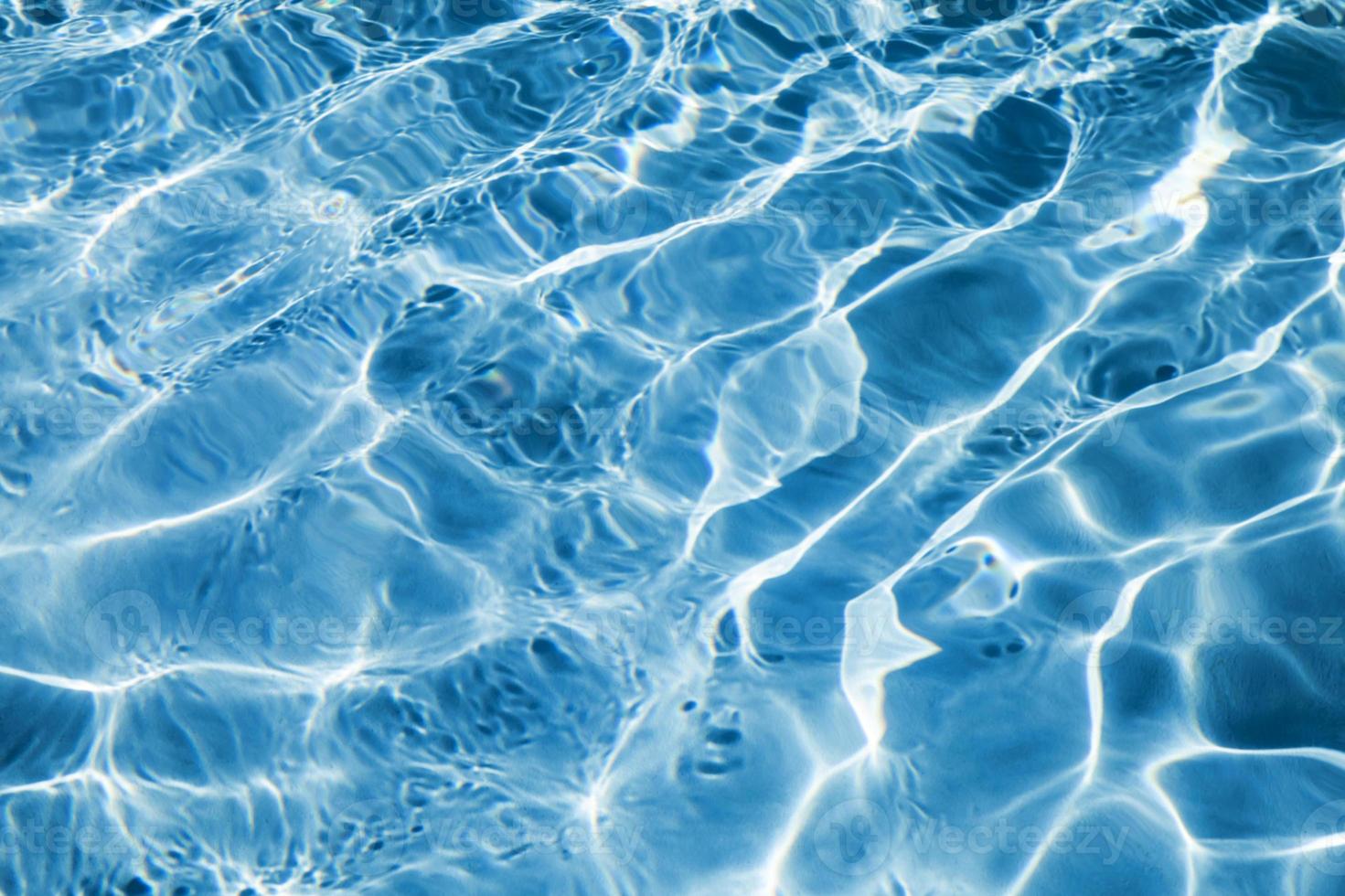 tiefblaue Poolwasserhintergrundfotobeschaffenheit foto